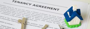 Tenancy Agreement with model house on